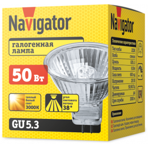 Лампа Navigator 94 206 JCDR 50W G5.3 230V 2000h. Фото 3