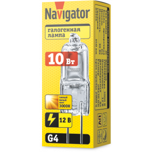 Лампа Navigator 94 209 JC 10W clear G4 12V 2000h. Фото 2