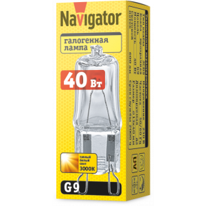 Лампа Navigator 94 215 JCD9 40W clear G9 230V 2000h. Фото 2