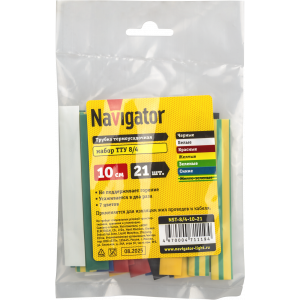 Термо трубка Navigator 71 119 NST-8/4-10-21 (21шт/упак). Фото 2