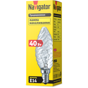 Лампа Navigator 94 332 NI-TC-40-230-E14-CL. Фото 2
