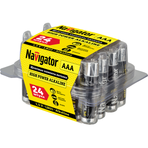 Элемент питания Navigator 94 787 NBT-NE-LR03-BOX24. Фото 1