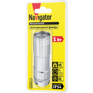 Фонарь Navigator 94 928 NPT-CM07-3АAA алюм.9LED, блист.. Фото 2