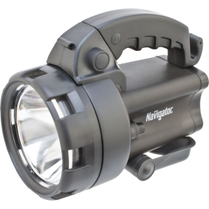 Фонарь Navigator 94 963 NPT-SP09-ACCU Прожект. CREE 1х3Вт+4LED, аккум.4В, 4Ач.. Фото 1