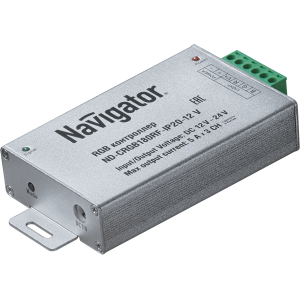 Контроллер Navigator 71 495 ND-CRGB180RF-IP20-12V. Фото 2