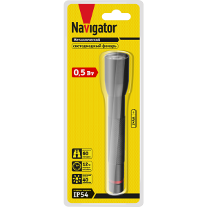 Фонарь Navigator 71 586 NPT-CM13-2AA алюм. 1LEDx0.5Вт.. Фото 2