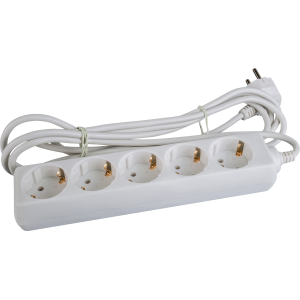 Удлинитель Navigator 71 556 NPE-S-05-500-E-3x0.75 с/з 5 гн. 5м. Фото 1