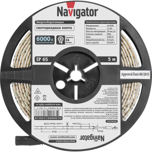 СД Лента Navigator 71 767 NLS-5050СW30-7.2-IP65-12V R5. Фото 2