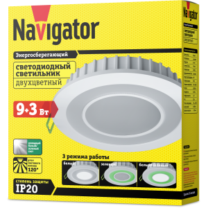 Светильник Navigator 71 816 NDL-RC1-9-3W-R180-WG-LED. Фото 3
