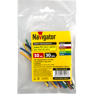 Термо трубка Navigator 71 917 NST-1-2-3-30-M (30 шт/упак). Фото 2