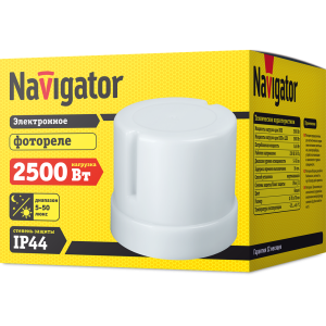 Датчик Navigator 71 960 NS-PC02-WH Фотореле. Фото 2