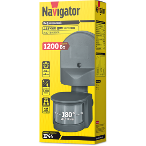 Датчик Navigator 71 966 NS-IRM04-BL Датчик движения ИК. Фото 2