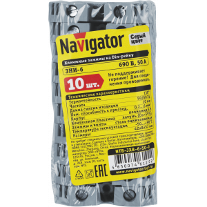 Зажим Navigator 61 210 NTB-JXB-6-50-Gr. Фото 2