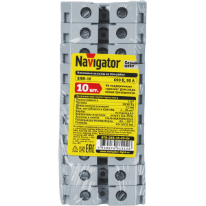 Зажим Navigator 61 212 NTB-JXB-16-90-Gr. Фото 2
