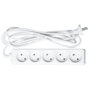 Удлинитель Navigator 61 312 NPE-S-05-500-X-2x1 б/з 5 гн. 5м. Фото 1