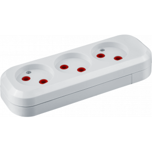 Колодка Navigator 61 585 NCA-BL01-03-X-WH 3гн б/з АБС пластик. Фото 1