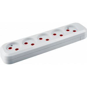 Колодка Navigator 61 589 NCA-BL01-05-X-WH 5гн б/з АБС пластик. Фото 1