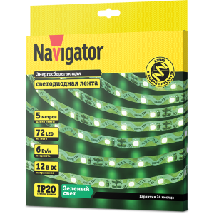 СД Лента Navigator 14 474 NLS-2835GST72-6-IP20-12V. Фото 3