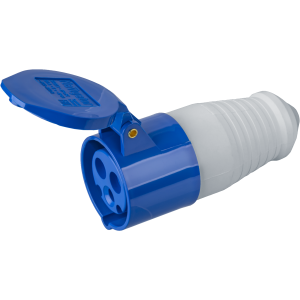Розетка Navigator 14 303 NCA-SR213-16-220 переносная 16А 2P+PE IP44. Фото 1