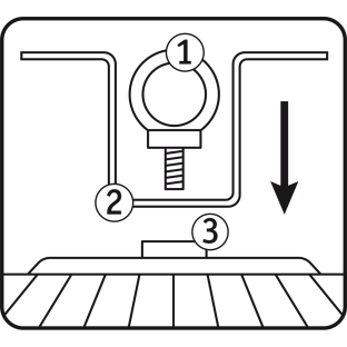 Скоба для накладного монтажа NHB-P7 — Фото 3