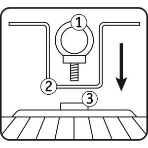 Аксессуар Navigator 14 667 NHB-P7 (Скоба для накладного монтажа). Фото 3