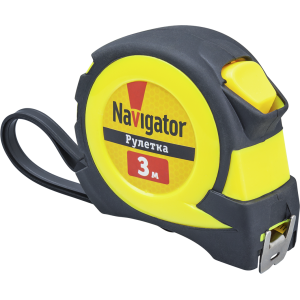 Рулетка Navigator 80 259 NMT-Ru02-A-3-16 (автостоп, 3 м*16 мм). Фото 1