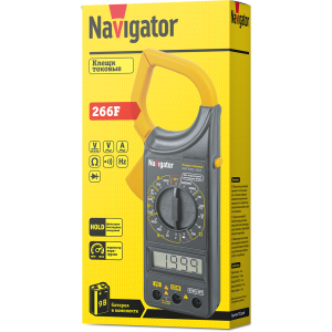 Клещи токовые Navigator 80 262 NMT-Kt01-266F (266F). Фото 3