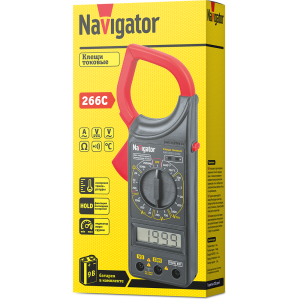 Клещи токовые Navigator 80 263 NMT-Kt01-266C (266C). Фото 3