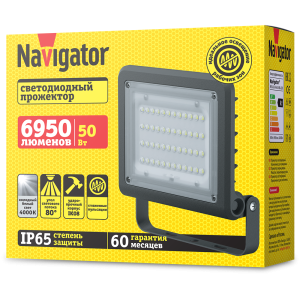 Светильник Navigator 80 671 NFL-02-50-4K-BL-LED. Фото 3