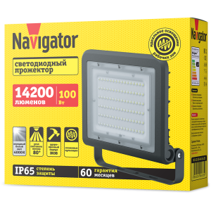 Светильник Navigator 80 673 NFL-02-100-4K-BL-LED. Фото 3
