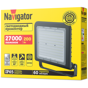 Светильник Navigator 80 677 NFL-02-200-4K-BL-LED. Фото 3