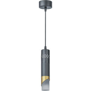 Светильник Navigator 80 433 NLF-P-005-02 подвесной черный золото. Фото 1