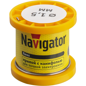 Припой Navigator 93 083 NEM-Pos02-61K-1.5-K100 (ПОС-61, катушка, 1.5 мм, 100 гр). Фото 1