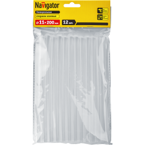 Клей Navigator 93 246 NEM-Ks01-11-200-H12 (стержень, 11 мм*200 мм, 12 шт). Фото 1