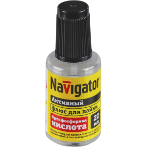 Флюс Navigator 93 266 NEM-Fl04-F22 (ортофосфорная кислота, 22 мл). Фото 1