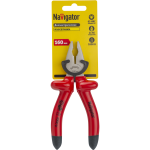 Пассатижи Navigator 93 500 NHT-Pad02-160 (диэлектрические, 160 мм). Фото 3