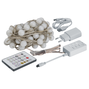 Гирлянда Navigator 93 715 NGF-D022-05 (умная гирлянда шарики RGB 66 12м IP20 TR). Фото 2