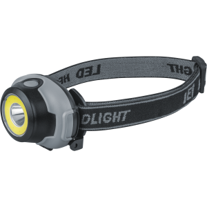Фонарь Navigator 93 814 NPT-H29-3AAA налоб.1LED,1Вт+1COB,3Вт 3реж.. Фото 1