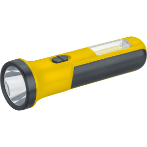 Фонарь Navigator 93 884 NPT-CP27-ACCU пласт.1LED,1Вт+1COB,2Вт li-ion 0,4Ач 2реж.. Фото 1