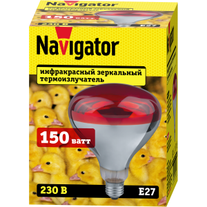 Термоизлучатель Navigator 93 971 NI-R125-150-230-E27-ИКЗК. Фото 2