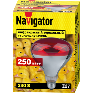 Термоизлучатель Navigator 93 972 NI-R125-250-230-E27-ИКЗК. Фото 2