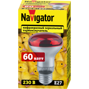 Термоизлучатель Navigator 93 973 NI-R63-60-230-E27-ИКЗК. Фото 2