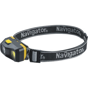 Фонарь Navigator 95 553 NPT-H39-ACCU налоб XPE LEDx3Вт+COBx3Вт,5 реж, Li-ion 0.5. Фото 1