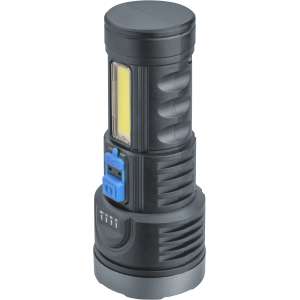 Фонарь Navigator 95 558 NPT-CP28-ACCU пласт. 1LED,1Вт+1СОВ,3Вт, Li-Ion,4В. Фото 2