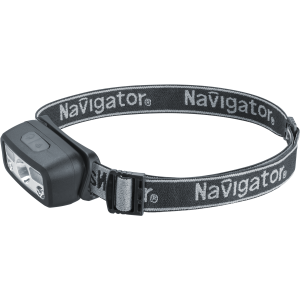 Фонарь Navigator 95 561 NPT-H45-ACCU налоб 1LEDx3Вт+4SMDб,+2SMDкр,5реж,Li-ion0.4. Фото 1