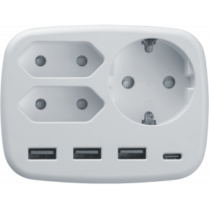 Разветвитель Navigator 95 680 NAD-USB03-1E+2X-WH. Фото 2