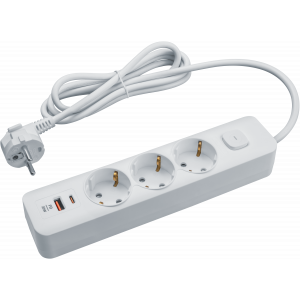 Удлинитель Navigator 95 688 NPE-USB06-03-300-ESC-3X1-PD20W. Фото 1