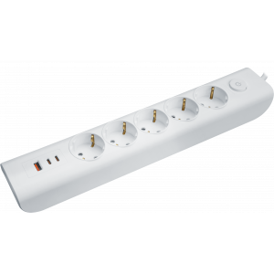 Удлинитель Navigator 95 691 NPE-USB06-05-300-ESC-3X1-PD20W. Фото 1