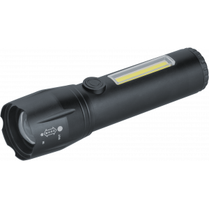 Фонарь Navigator 95 695 NPT-CM19-ACCU алюм.3 реж,1LED,3Вт+8COB,3Вт,Li-ion 3,7В. Фото 1