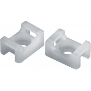 Площадки Navigator 95 704 NFP-15x10-100-WH под винт (100 шт/упак). Фото 1